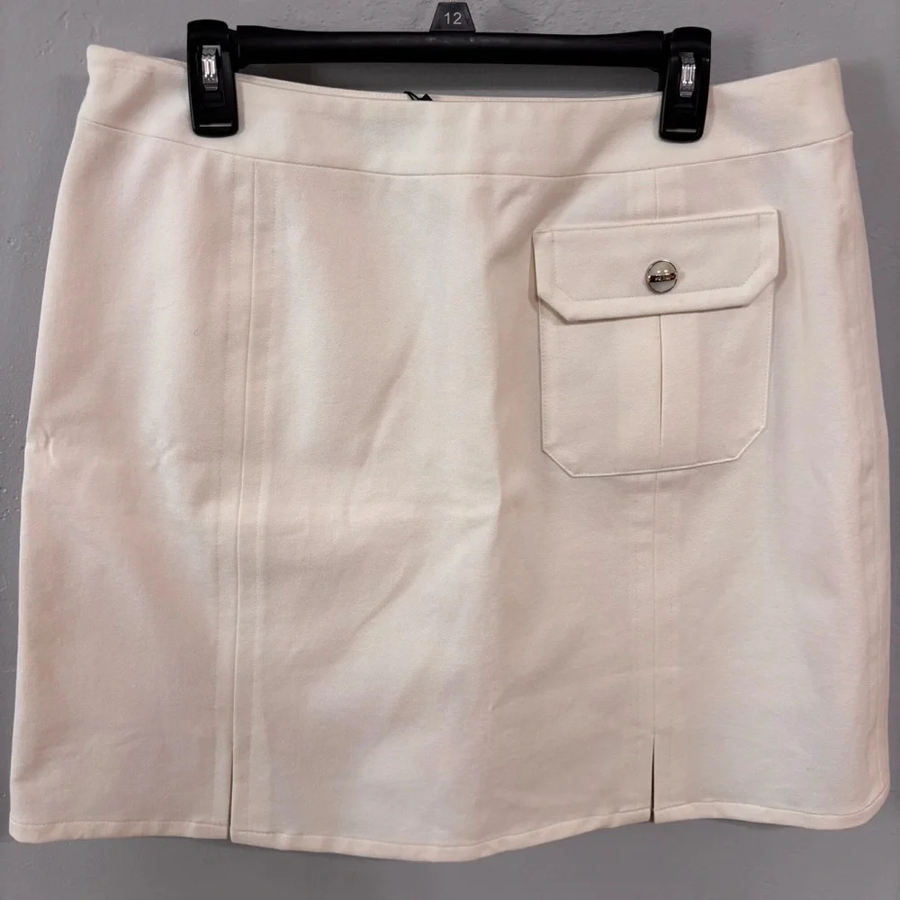 NWT St John Sport White Golf Skort - Sz 14